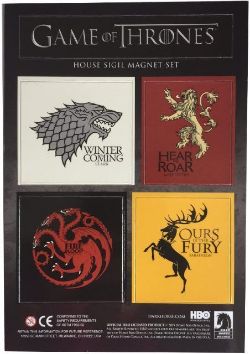 500 X GAME OF THRONES HOUSE SIGIL MAGNET SETS