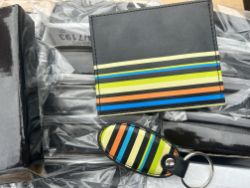 18 X CARD HOLDER AND MATCHING KEYRING SETS