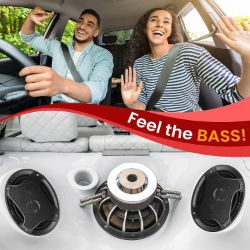 PALLET OF 40 BOXES X NEW LANZA STANDARD 6” X 9” 3 W PAIR OF TRIAXIAL SPEAKERS - RRP £1600