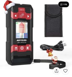 LOT CONTAINING 10 X METERK STUD FINDER, 2 IN 1 WALL SCANNER DETECTOR & LASER