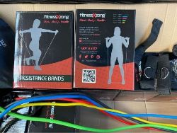 PALLET OF X240 12PC RESISTANCE BAND SETS RRP £3,600