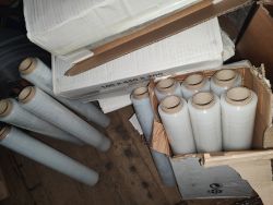 PALLET OF 100 ROLLS OF RIP PROOF PALLET SHRINK WRAP 400 X 250M FREE DELIVERY