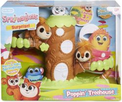 PALLET CONTAING 20 X LITTLE TIKES SPRINGLINGS POPPIN TREEHOUSE WITH 2 X PLUSH SPRINGLINGS