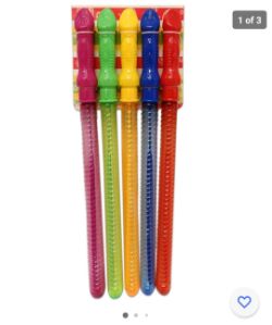 PALLET OF 120 X LARGE BUBBLE SWORDS