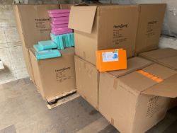 JOB LOT X730 YOGA BLOCKS WHOLESALE GYM EXERCISE EQUIPMENT 305 X 205 X 50MM