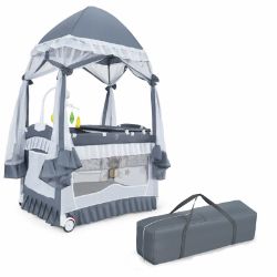 **NEW**PLAYTIME PARADISE: BABY PLAYARD WITH CANOPY>>DELIVERY AVAILABLE<<