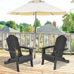 **NEW**ELEVATE YOUR OUTDOOR COMFORT WITH FOLDING ADIRONDACK CHAIR>>DELIVERY AVAILABLE<<