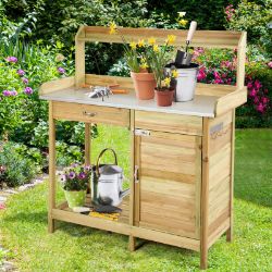 **NEW**TOOLS AND PLANTS AT YOUR FINGERTIPS: POTTING BENCH STATION>>DELIVERY AVAILABLE<<