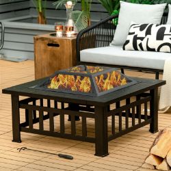 **NEW**FIRE PIT TABLE, BBQ GRILL, ICE BUCKET: THE ULTIMATE PARTY COMPANION >>DELIVERY AVAILABLE<<