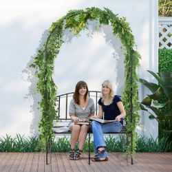 **NEW**GARDEN ROMANCE UNVEILED: BENCH AND ARCH COMBO >>DELIVERY AVAILABLE<<