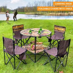 **NEW**STURDY & STYLISH: PORTABLE CHAIR SET>>DELIVERY AVAILABLE<<