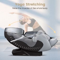 **NEW**ACHIEVE TOTAL BODY RELAXATION WITH OUR BLACK MASSAGE CHAIR >>DELIVERY AVAILABLE<<