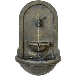 BRAND NEW SOLAR TAP WATER FOUNTAIN FEATURE >>DELIVERY AVAILABLE<<