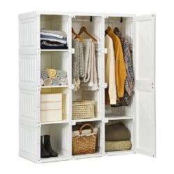 **NEW**EFFORTLESS ORGANIZATION: FOLDING WARDROBE CLOSET>>DELIVERY AVAILABLE<<