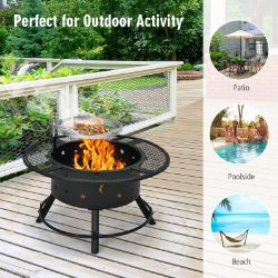 **NEW**HEAT UP THE NIGHT AND GRILL TO PERFECTION WITH OUR FIRE PIT>>DELIVERY AVAILABLE<<