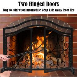 **NEW**IRON GUARD FOR YOUR HEARTH: FIREPLACE SAFETY AND STYLE >>DELIVERY AVAILABLE<<