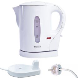 **NEW**SLEEK WHITE ELECTRIC KETTLE: STYLISH AND SMART SAVINGS>>DELIVERY AVAILABLE<<