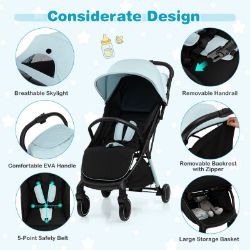 **NEW**COMPACT CONVENIENCE: ONE-HAND FOLDING BABY STROLLER>>DELIVERY AVAILABLE<<