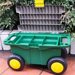 **NEW**GARDEN KNEELER AND TOOL STORAGE: YOUR GARDEN ESSENTIALS>>DELIVERY AVAILABLE<<