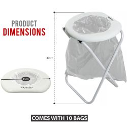 **NEW**VERSATILE OUTDOOR SEATING: FOLDING TOILET CHAIR>>DELIVERY AVAILABLE<<