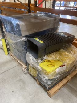 JOB LOT OF NEW HAZARD WASTE BINS