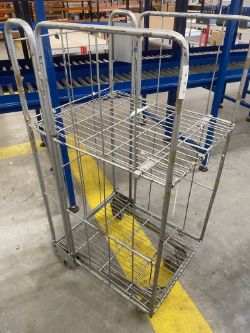 SMALL SIZED ROLL CAGE TROLLY