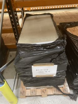 PALLET OF ADJUSTABLE WAREHOUSE SHELVING SHELFS - (CAN BE DISMANTLED )