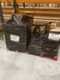 2 PALLETS OF MIXED COOL BOXES, ICE PACKS, SOAP DISPENSERS, LABELS