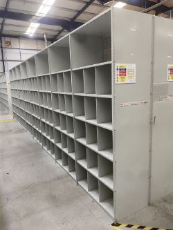 16 BAYS X ADJUSTABLE WAREHOUSE SHELVING - (CAN BE DISMANTLED)