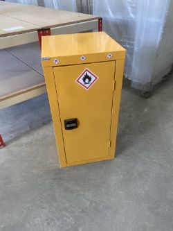 STORAGE SECURE LOCKER HAZARDOUS GOODS