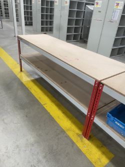 SINGLE WORK STATION PACKING BENCH