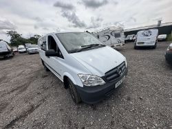 2014 MERCEDES VITO DUALINER LWB PANEL VAN MOT'D STARTS AND DRIVES