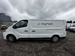 2015 RENAULT TRAFIC LL29 BUSINESS DCI LWB PANEL VAN SPARES OR REPAIRS