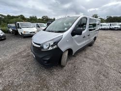2017 VAUXHALL VIVARO 2900 SWB EURO 6 CREW CAB VAN MOT'D STARTS AND DRIVES
