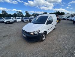 2014 VOLKSWAGEN CADDY C20 TDI SWB PANEL VAN LOW MILES MOT'D STARTS AND DRIVES