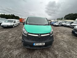 2015 VAUXHALL VIVARO 2900 MWB PANEL VAN LONG MOT SPARES OR REPAIRS
