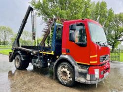 VOLVO FL240 4X2 SKIP LORRY * YEAR 2007* C/W MANUAL GEAR BOX & TELESCOPIC ARMS