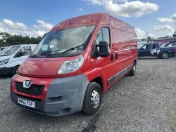 PEUGEOT BOXER 2014 - REQUIRES ATTENTION