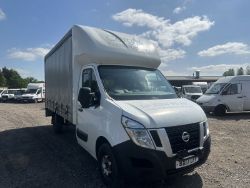 2017 NISSAN NV400 DCI LWB CURTAINSIDER LUTON BOX VAN MOT'D SPARES OR REPAIRS