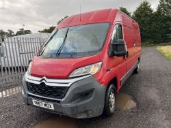 2017 CITROEN RELAY 35 ENTERPRISE LWB EURO 6 PANEL VAN MOT'D STARTS AND DRIVES