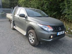 40K MILES ONLY : MITSUBISHI L200 KINGCAB 4X4 TIPPER 2.5 DI-D