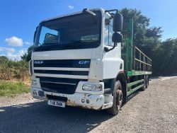 2011 DAF CF75 310 REAR LIFT AXLE WAGON TRUCK 26TON GROSS TESTED 30/11/2023