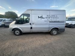 SILVER TRANSIT: MOT APRIL 2024 - TESTED STARTS PERFECT. RUNS PERFECT (NO VAT ON HAMMER)