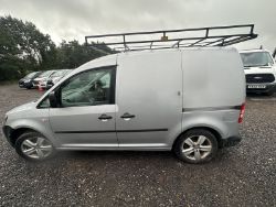 2013 VOLKSWAGEN CADDY C20 TDI 102 PERFECT WORKHORSE 120K MILES / MOT JAN 2024 (NO VAT ON HAMMER)