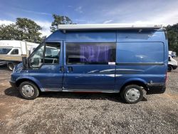 CONVERTED MOTORHOME FORD TRANSIT CAMPER ONLY 123K MILES - READY FOR ADVENTURE -