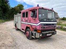 LEYLAND DAF 60 210TI FIRE ENGINE WAGON TRUCK PERKINS PHASER ENGINE 31174 MILES