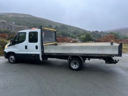 2018 IVECO DAILY DROPSIDE 3.5 TON DOUBLE CAB 13FT BODY TWIN WHEEL 7 SEATER 35C14