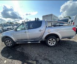 SOLID AND SPACIOUS: MEDIUM ROOF 4WD VAN 2011 MITSUBISHI L200 LWB - MOT MAY 2024 (NO VAT ON HAMMER)