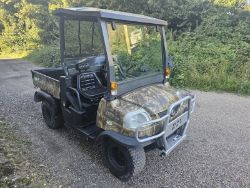 2010 KUBOTA RTV DIESEL 2000 HRS POWER STEERING HYDROSTATIC HYDRAULIC TIP