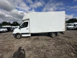 59 PLATE WELL-MAINTAINED LUTON : MERCEDES 313CDI (NO VAT ON HAMMER)